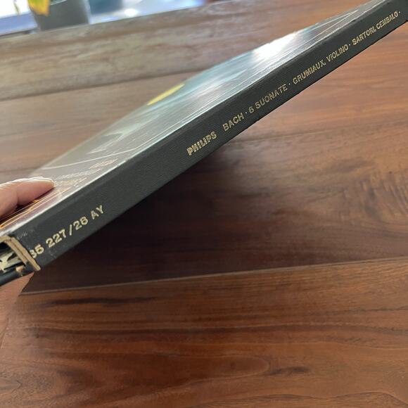 Bach 6 Suonate A Cembalo Certato E Violino Solo 2xLP Box 1969 Philips 835 227/8 - Picture 2 of 12